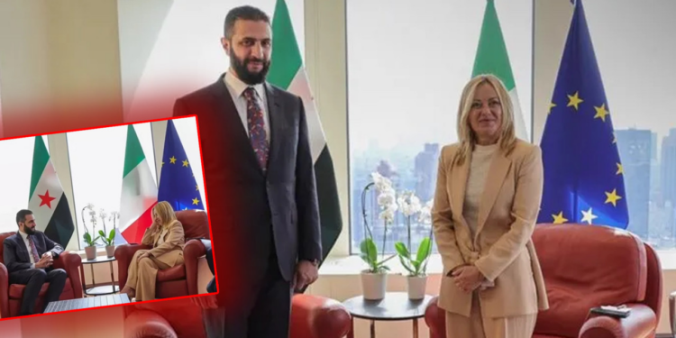 Meloni'nin Şara'ya Bakışları Olay Oldu! Sosyal Medya Bunu Konuşuyor