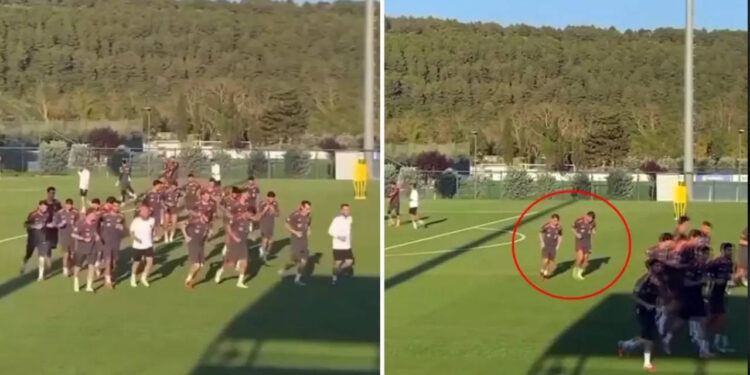 Milli Takım’dan Kafaları Karıştıran Görüntü! Gruplaşma Mı Başladı? Tepkiler Çığ Gibi