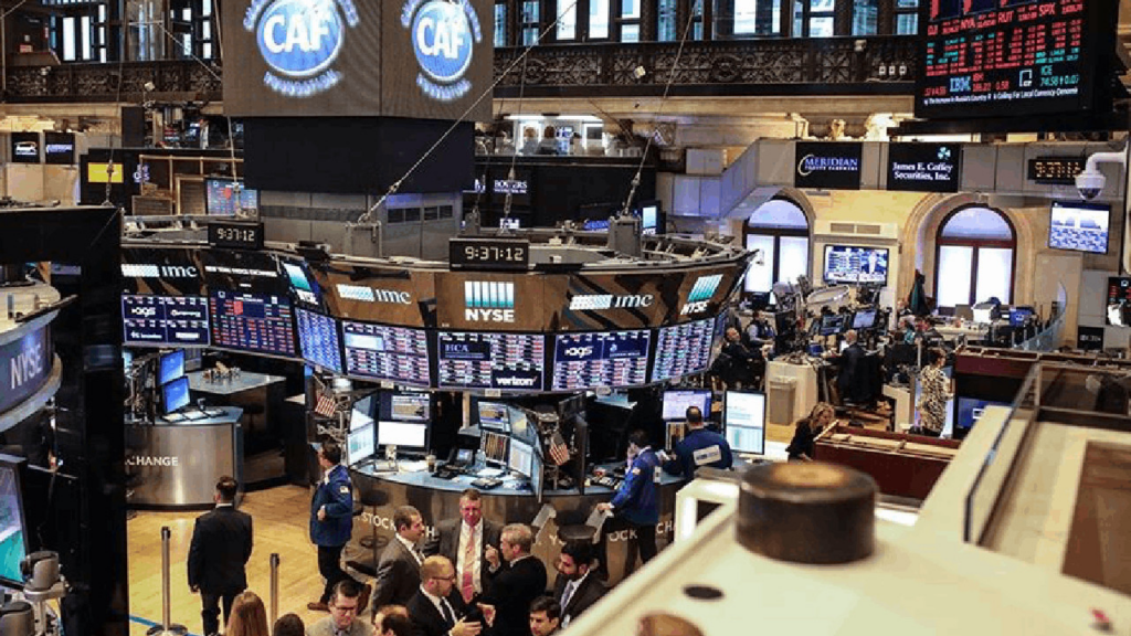 New York Borsası Düşüşle Kapandı