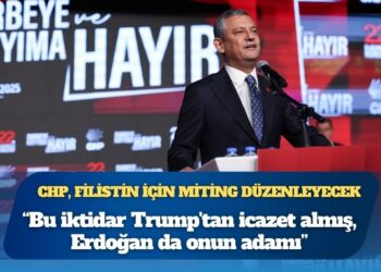 Özgür Özel: Bu iktidar Trump’tan icazet almış, Erdoğan da onun adamı