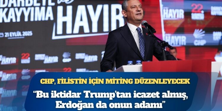 Özgür Özel: Bu iktidar Trump’tan icazet almış, Erdoğan da onun adamı