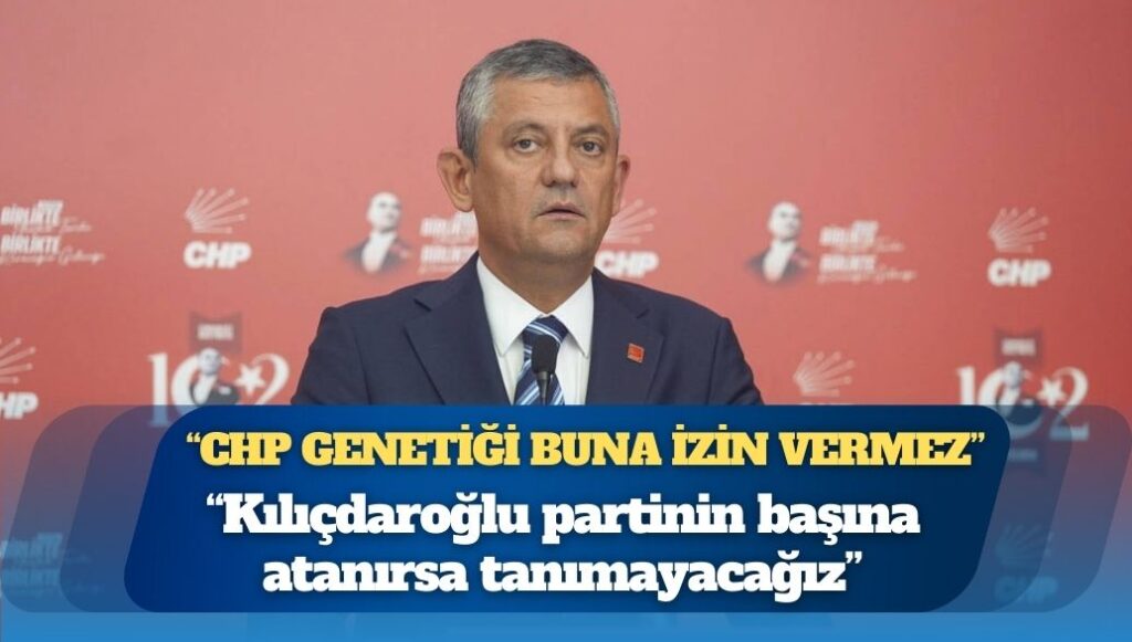 Özgür Özel: Sandığı ortadan kaldırmaya niyetlendikleri bir sürecin içindeyiz