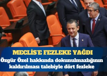 Özgür Özel hakkında dokunulmazlığının kaldırılması talebiyle dört fezleke