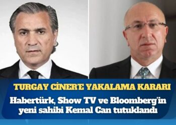 Park Holding’e operasyon, sahibi Turgay Ciner’e yakalama kararı: Habertürk, Show TV ve Bloomberg’in yeni sahibi Kemal Can tutuklandı