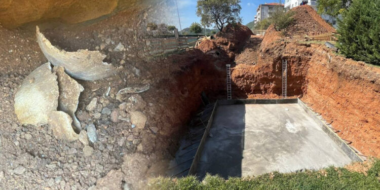 Sulama Deposu Kazısından Tarihi Kalıntılar Çıktı