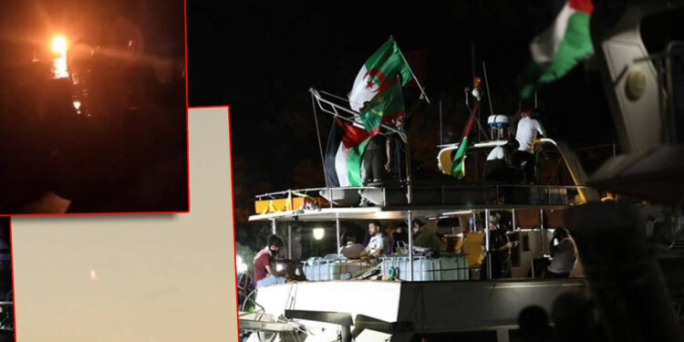 Sumud Filosu’na Ses Bombalı ve Kimyasal Saldırı! İki Gemi Hasar Aldı