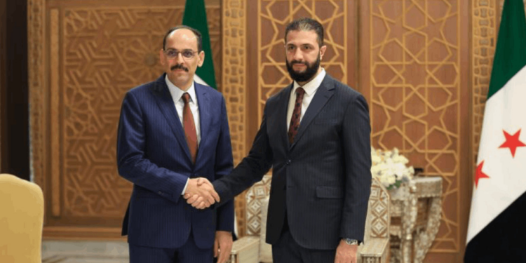 Suriye'de Kritik Temas... MİT Başkanı İbrahim Kalın, Ahmed Şara ile Görüştü