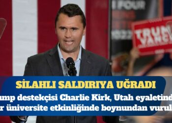 Trump destekçisi sosyal medya fenomeni Charlie Kirk silahlı saldırıya uğradı
