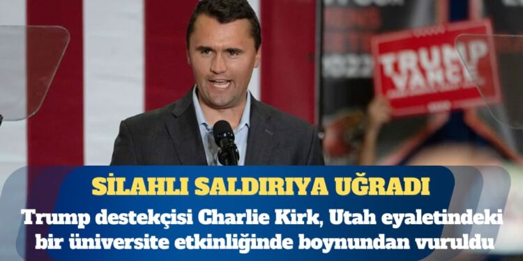 Trump destekçisi sosyal medya fenomeni Charlie Kirk silahlı saldırıya uğradı