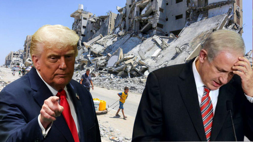 Trump’tan İsrail'e Net Gazze Mesajı! Netanyahu Köşeye Sıkıştı