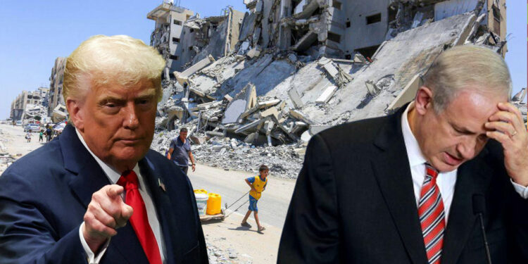 Trump’tan İsrail'e Net Gazze Mesajı! Netanyahu Köşeye Sıkıştı