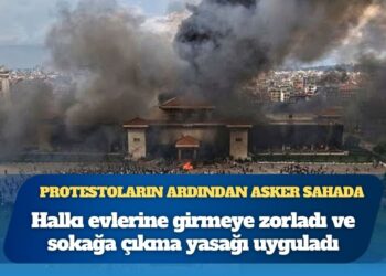 Video: Nepal’de kanlı protestoların ardından asker sahada