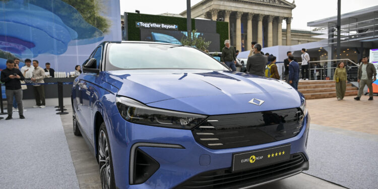 100 adet Togg Almanya'ya ihraç edildi