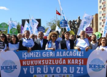 KESK’liler Amed’den Ankara’ya yürüyüş başlattı