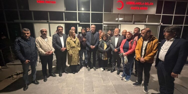 Bakırhan, Aykol’u ziyaret etti: İyi bir müdahale yapılmış, mücadele edeceğine inanıyoruz