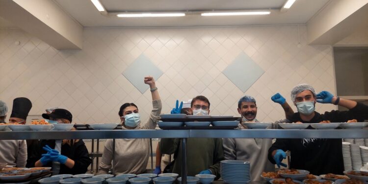 Hacettepe Üniversitesi’nde yemekhane protestosu