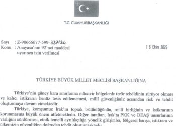 Barış konuşulurken Irak ve Suriye’ye asker gönderme tezkeresi