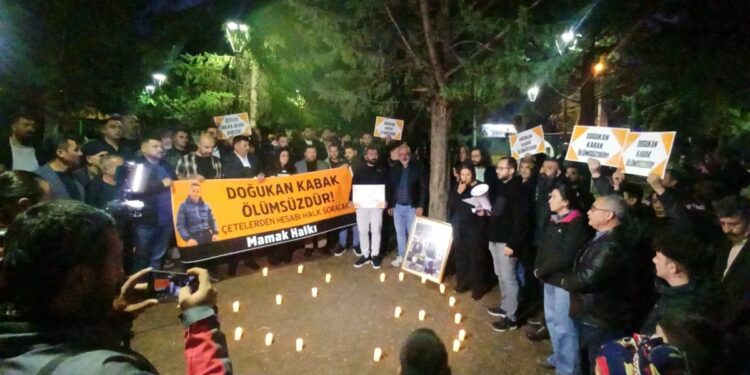 Uyuşturucu satıcılarının öldürdüğü Kabak için anma