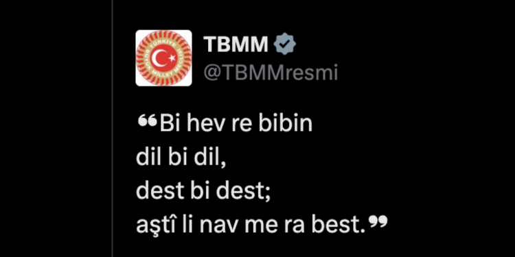 Devletin Kürtçe ile imtihanı: Amed’de ‘barış’ sözü, Meclis’te ‘bilinmeyen dil’