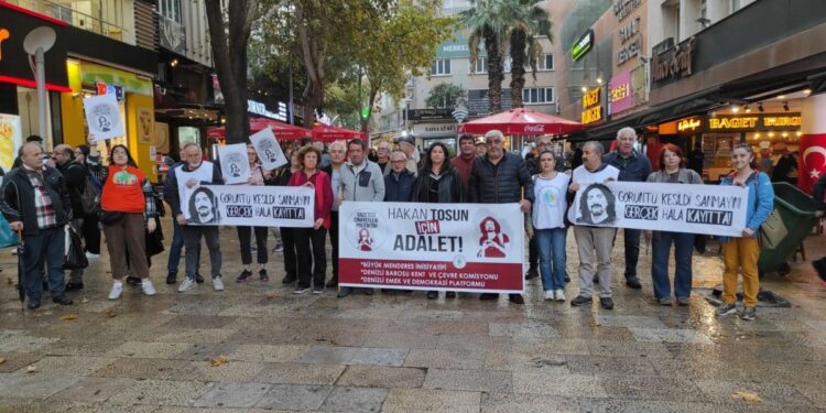 Aydın ve Denizli’de Hakan Tosun eylemi