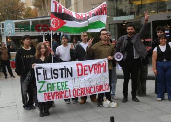 Eskişehir’de İsrail protestosu