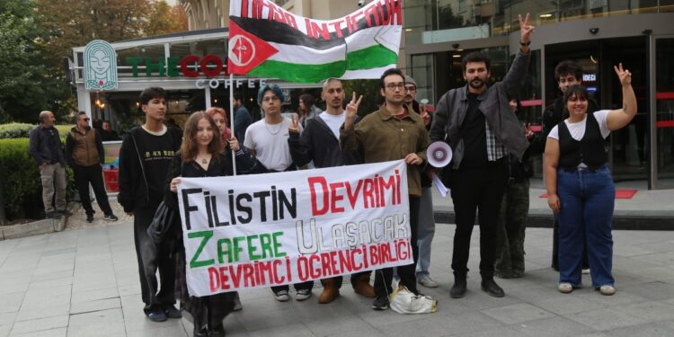 Eskişehir’de İsrail protestosu