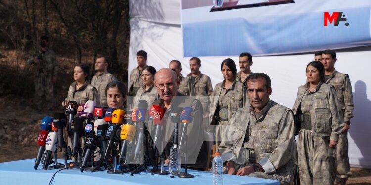 PKK Kongre kararları kapsamında yeni bir tarihi adım: Güçlerimizi çekiyoruz
