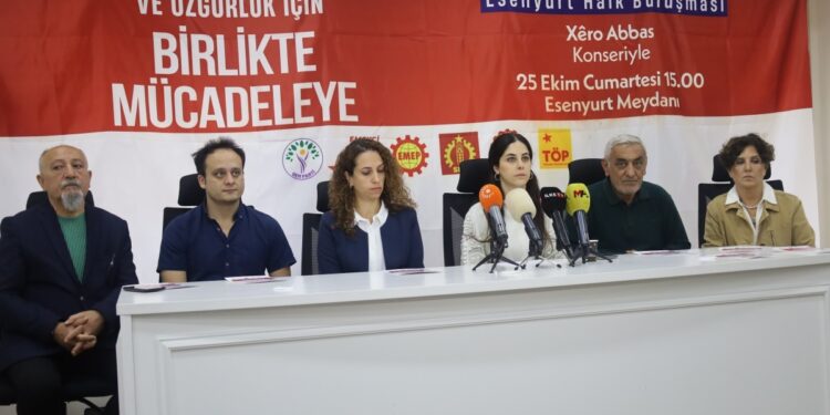 Halk buluşmasına çağrı: Mücadeleyi birlikte yükseltelim