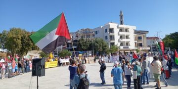 Muğla’da İsrail protestosu: Halkların birliği Ortadoğu’yu özgürleştirecek