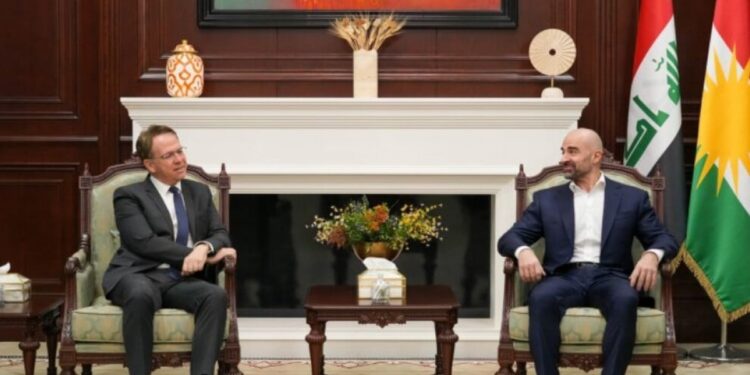 Bafil Talabanî, Fransa Büyükelçisi ile görüştü