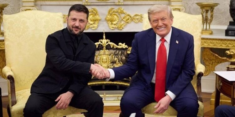 Beyaz Saray’da Trump-Zelenskiy görüşmesi