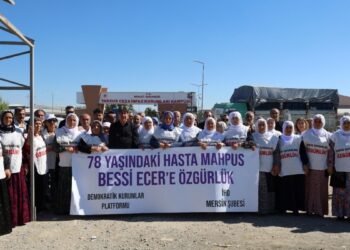 Hasta tutsak Bese Ecer için cezaevi önünde oturma eylemi başlatıldı