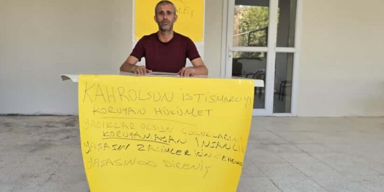 Taciz failine verilen cezanın bozulmasına karşı açlık grevi başlattı