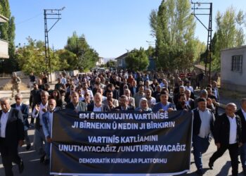 Vartinîs Katliamı’nda katledilenler anıldı