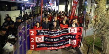 223 işçi eylemi 86’ıncı gününde: Demokrasi sandıktır