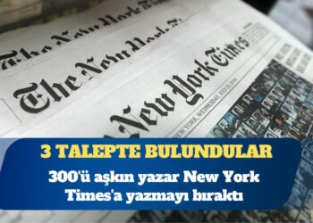 300’ü aşkın yazar New York Times’a yazmayı bıraktı