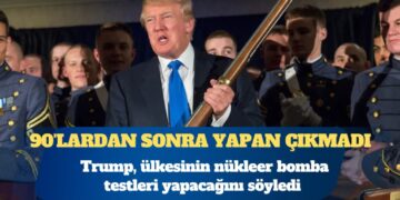 ABD Başkanı Donald Trump: Eğer onlar yapıyorsa, sanırım bizim de yapmamız gerekecek