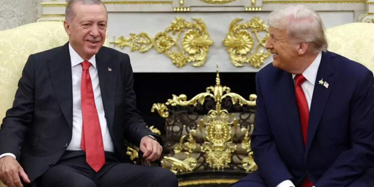 ABD'nin Talebiyle... Cumhurbaşkanı Erdoğan, Trump'la Görüştü