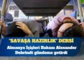 Almanya’da okullarda “savaşa hazırlık” dersi