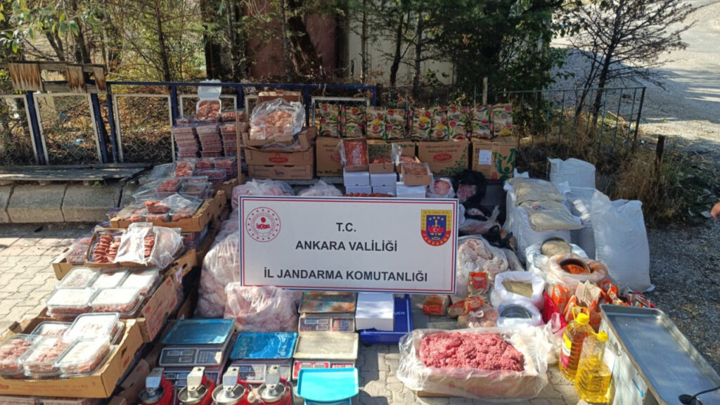 Ankara’da Şok Baskın! 1 Ton Bozuk Et ve Tavuk Ele Geçirildi