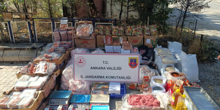 Ankara’da Şok Baskın! 1 Ton Bozuk Et ve Tavuk Ele Geçirildi