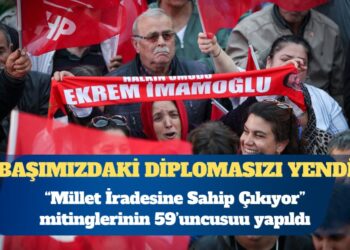 CHP Genel Başkanı Özgür Özel: Ekrem Başkan başımızdaki  diplomasızı üç kez üst üste yendi