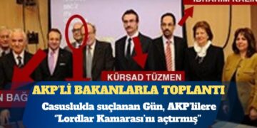 Casuslukla suçlanan Hüseyin Gün, AKP’li bakanlar için Londra’da toplantı organize etmiş