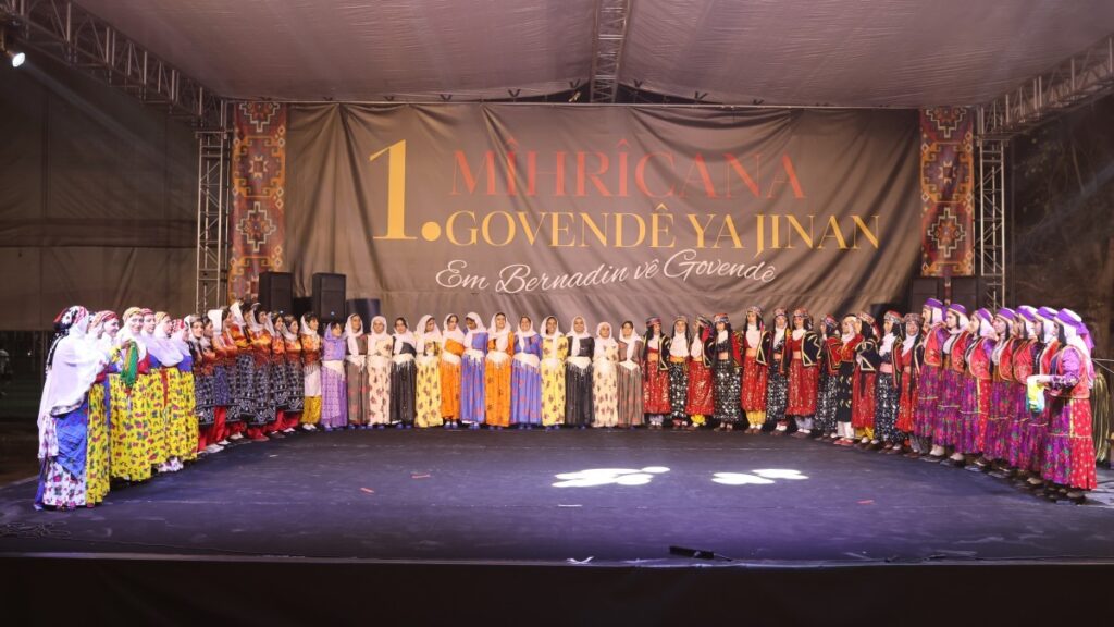 Cizîr 1. Kadın Govend Festivali son buldu