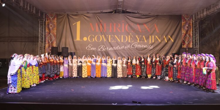 Cizîr 1. Kadın Govend Festivali son buldu