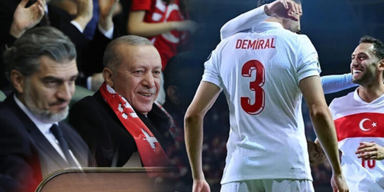 Cumhubaşkanı Erdoğan'ın Gol Sevinci Maça Damga Vurdu! Bir Tarafta Kahkaha Bir Tarafta Şaşkın