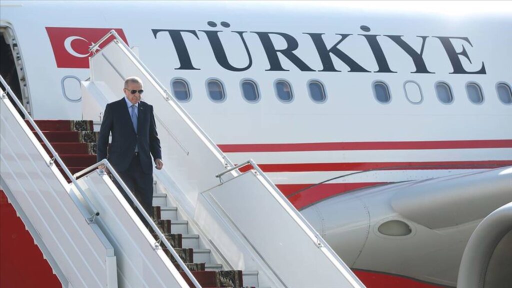 Cumhurbaşkanı Erdoğan Şarm el Şeyh Barış Zirvesi için Mısır'a gitti