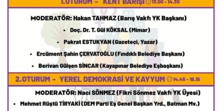 DEM Parti’den ‘Yerel Demokrasi Konferansı’