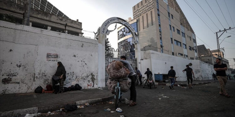 DSÖ, Gazze'deki Ehli Baptist Hastanesi’ne Yardım Ulaştırdı