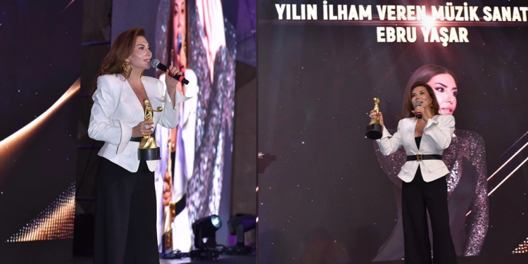 Ebru Yaşar’a 'Yılın İlham Veren Sanatçısı' Ödülü: Filistin Konuşmasıyla Büyük Alkış Aldı